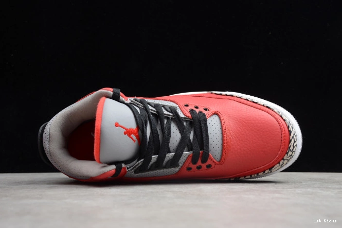 3 Red Jordan Cement CK5692-600 Air 0801